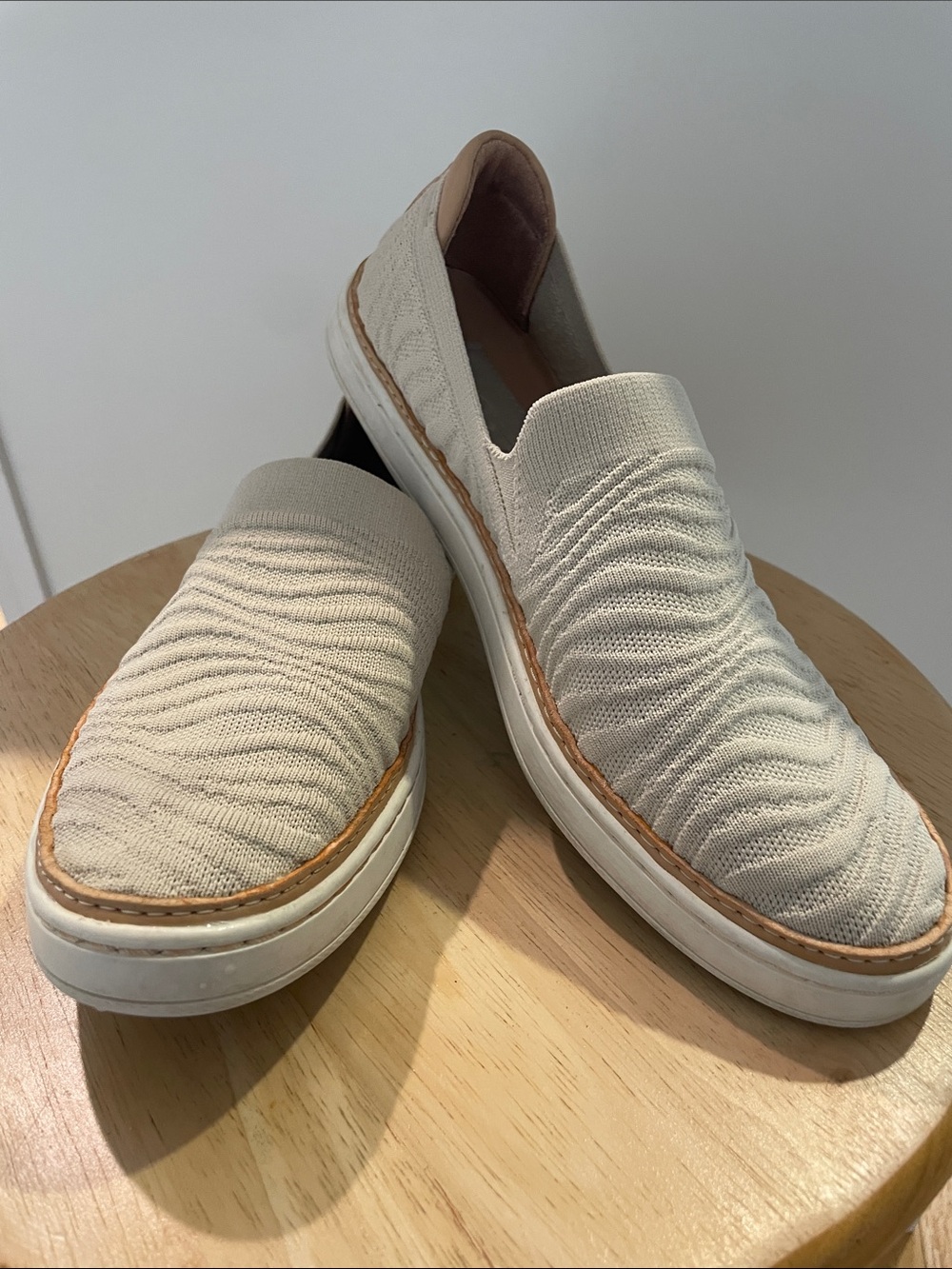 Ugg Knit Casual Shoes in Cream